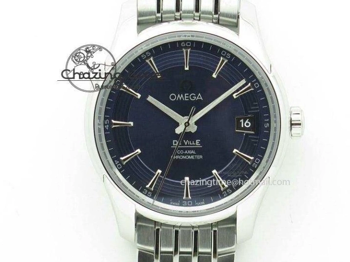 0504 Seamaster 300 Heritage VSF 1:1 Best Edition Blue Dial on SS Bracelet A8912 Super Clone Packable 7716